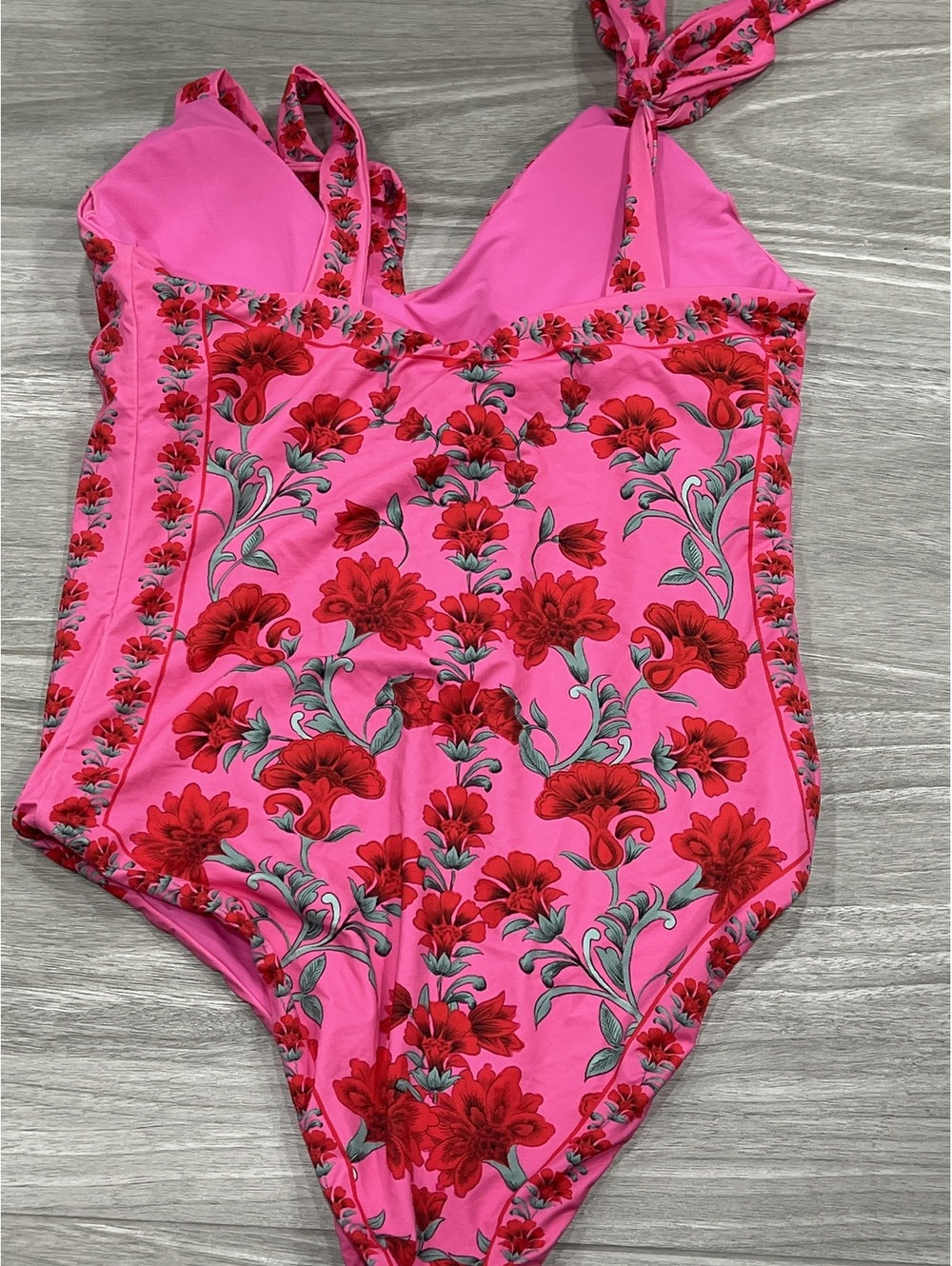 Beach Riot Akira One Piece Redwood Floral - Picture 4 of 6
